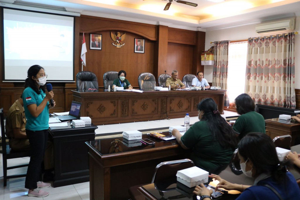 KEGIATAN UPTD PUSKESMAS ABIANSEMAL 1 PADA HARI SENIN 27 JUNI 2022